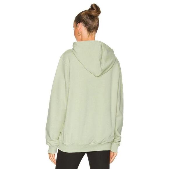 Off-White c/o Virgil Abloh "Off" Logo Beige Neutrals Minimalist Hoodie Sweater - Picture 3 of 14